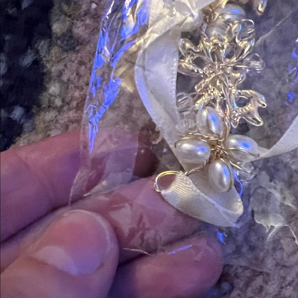 Bundle Elegant Gold and Silver Floral Bridal Headbands HALI